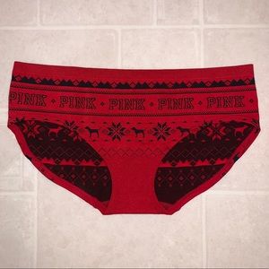 Victoria’s Secret pink red panties
